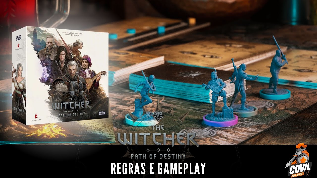 The Witcher Path of Destiny -  Regras e Gameplay