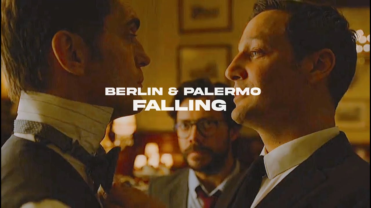 berlin and palermo; money heist - falling