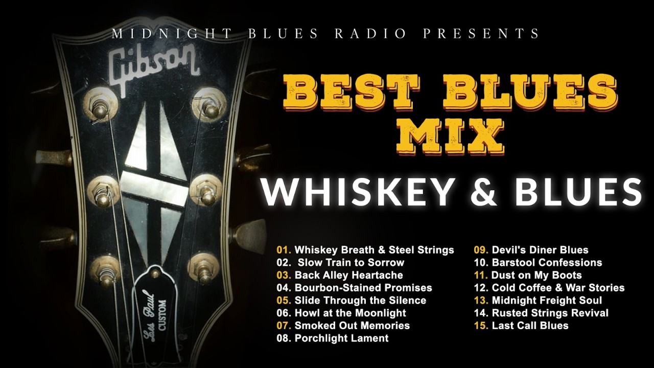 Best Blues Mix | Extra Raw & Real Blues  | Midnight Blues Radio 🎸🎶