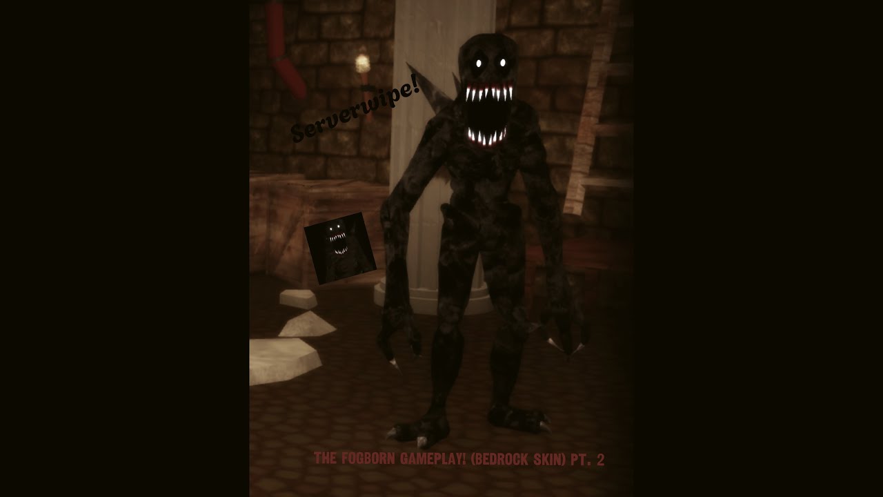 The fogborn gameplay! Pt. 2 (Bedrock skin) | Pillar Chase 2 |