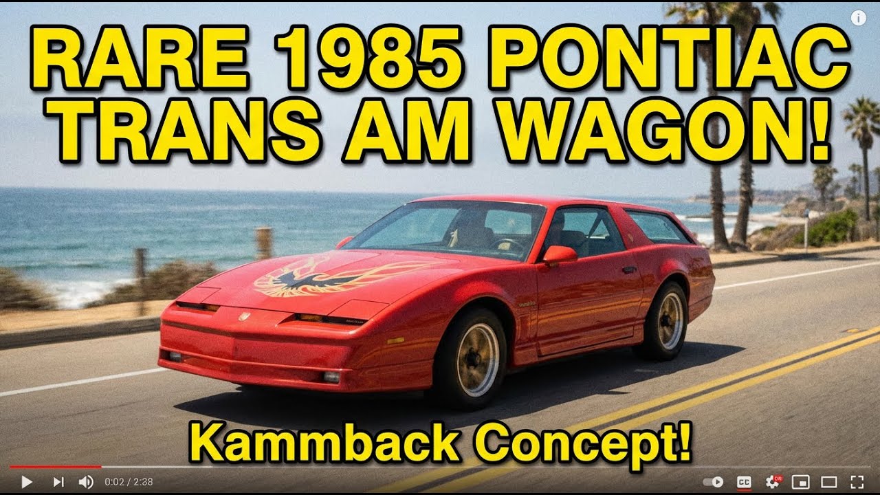 1985 Pontiac Trans Am Kammback Wagon