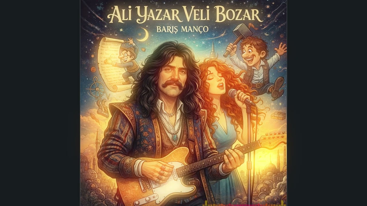 Barış Manço - Ali Yazar Veli Bozar (Techno - AI Cover)