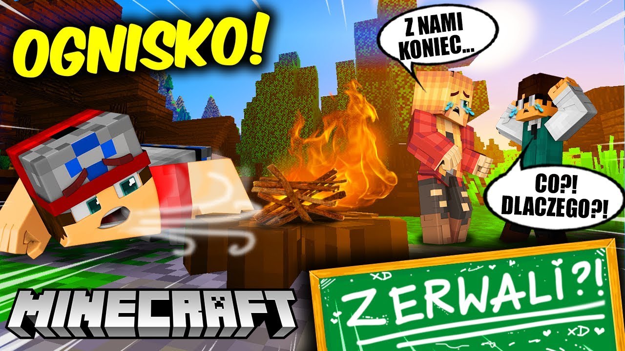 😱💔ZERWAŁA Z NIM?! *drama?!* | MINECRAFT EKSTRA SZKOŁA!