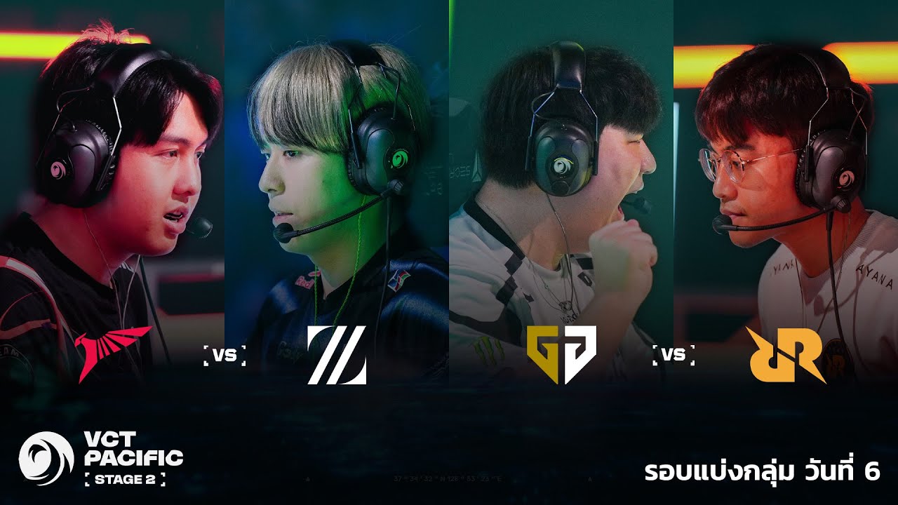 [TH] GEN vs RRQ - VCT Pacific - Stage 2 - Group Stage Day 6