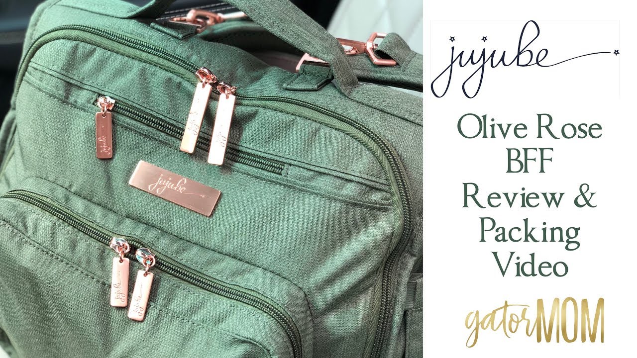Ju-Ju-Be OLIVE ROSE BFF | Review & Packing Video | GatorMOM