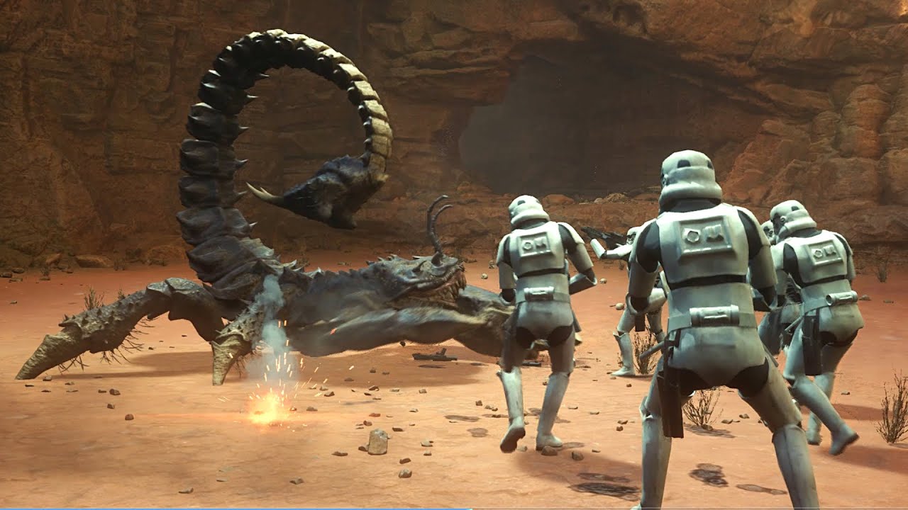 Imperial Troopers VS Skriton - STAR WARS JEDI SURVIVOR