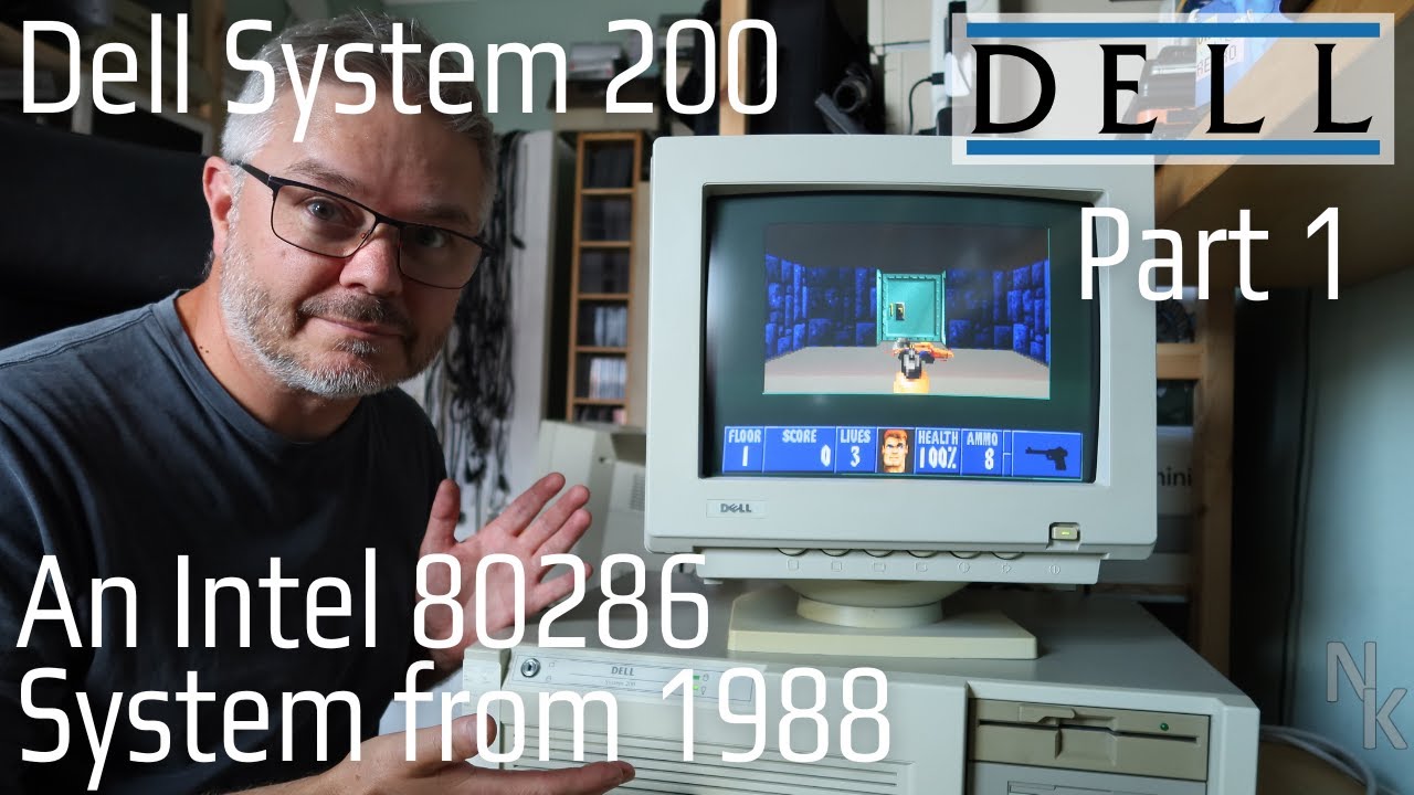 Dell System 200 - An Intel 80286 System from 1988 - Part 1