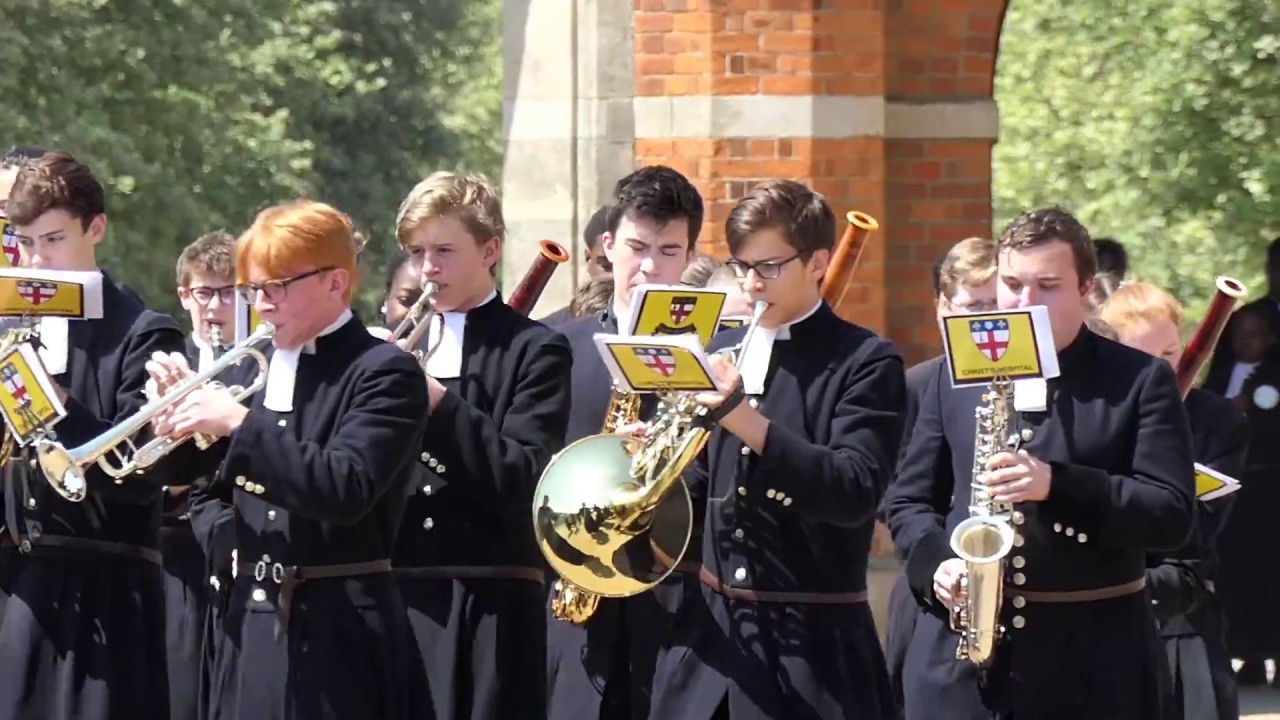 Christ's Hospital Old Blues Day 19 May 2018 School Band [HD]