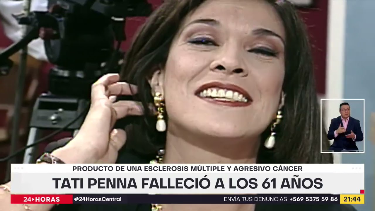 Tati Penna falleció a los 61 años | 24 Horas TVN Chile