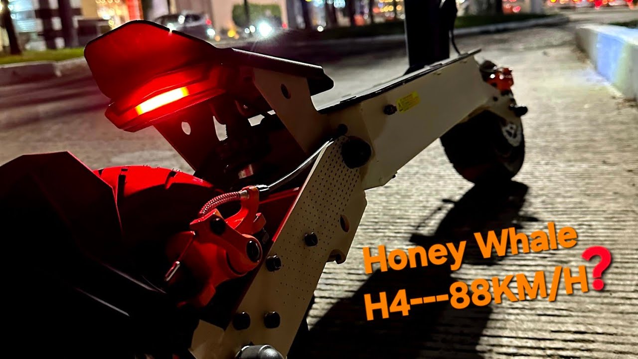 Scooter Eléctrico HONEY WHALE H4 😱Logramos 88KM/H❓️😱