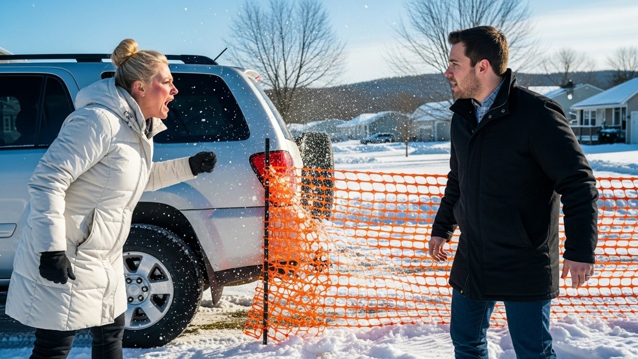 HOA Karen Hit My Snow Fence Backing Out, Then Billed Me For Her Alignment And Tire Damage