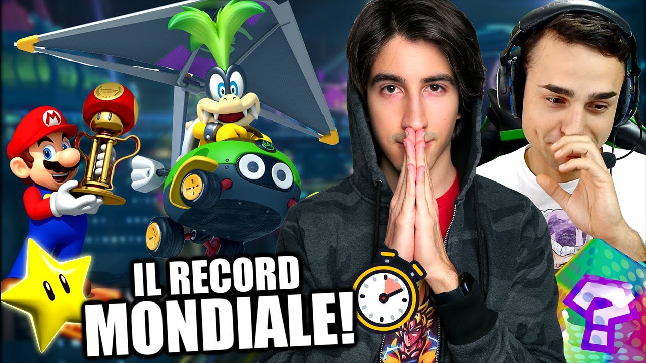 GIOSEPH e TUBE provano il RECORD MONDIALE ma è una PAZZIA 😱w/ @Tuberanza Mario Kart 8 Deluxe ITA