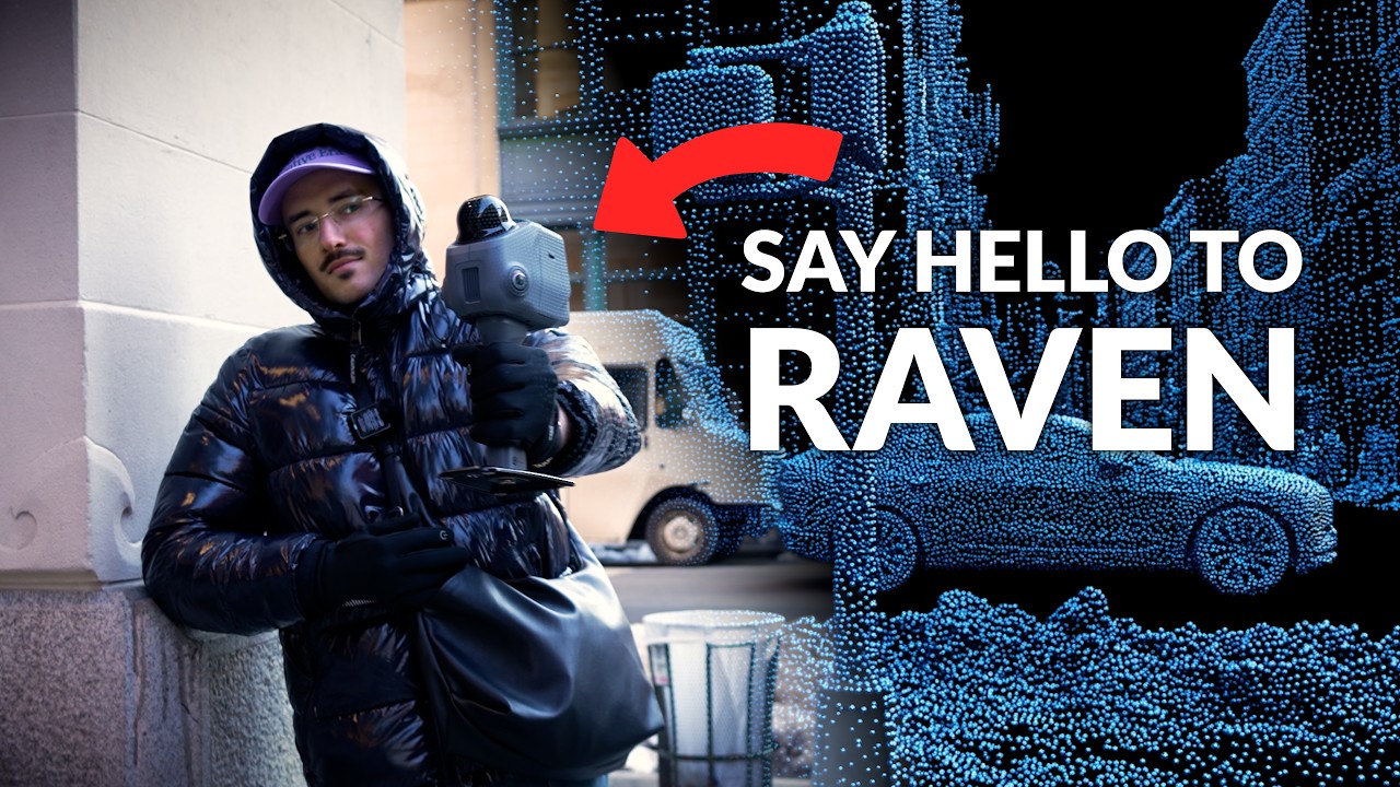 3D-сканирование Нью-Йорка с помощью лидара 3DMakerPro Raven.