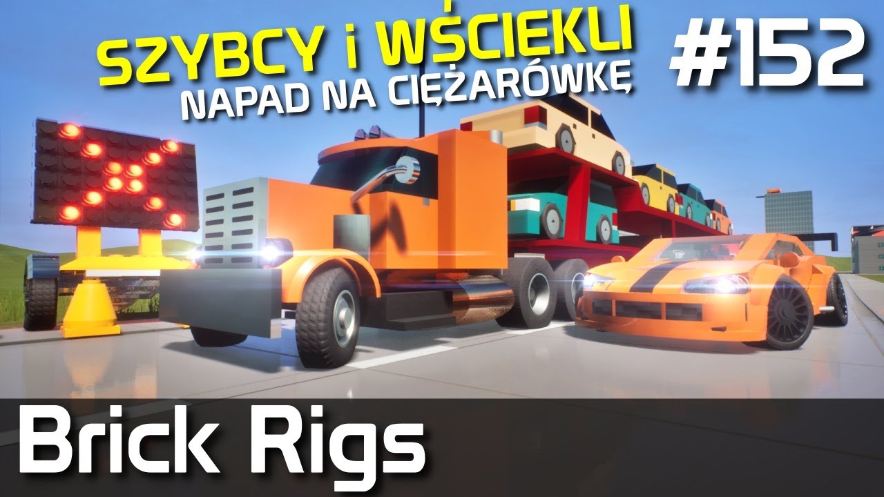 Brick Rigs PL [#152] SZYBCY i Wściekli - NAPAD na Ciężarówkę /z Bertbert