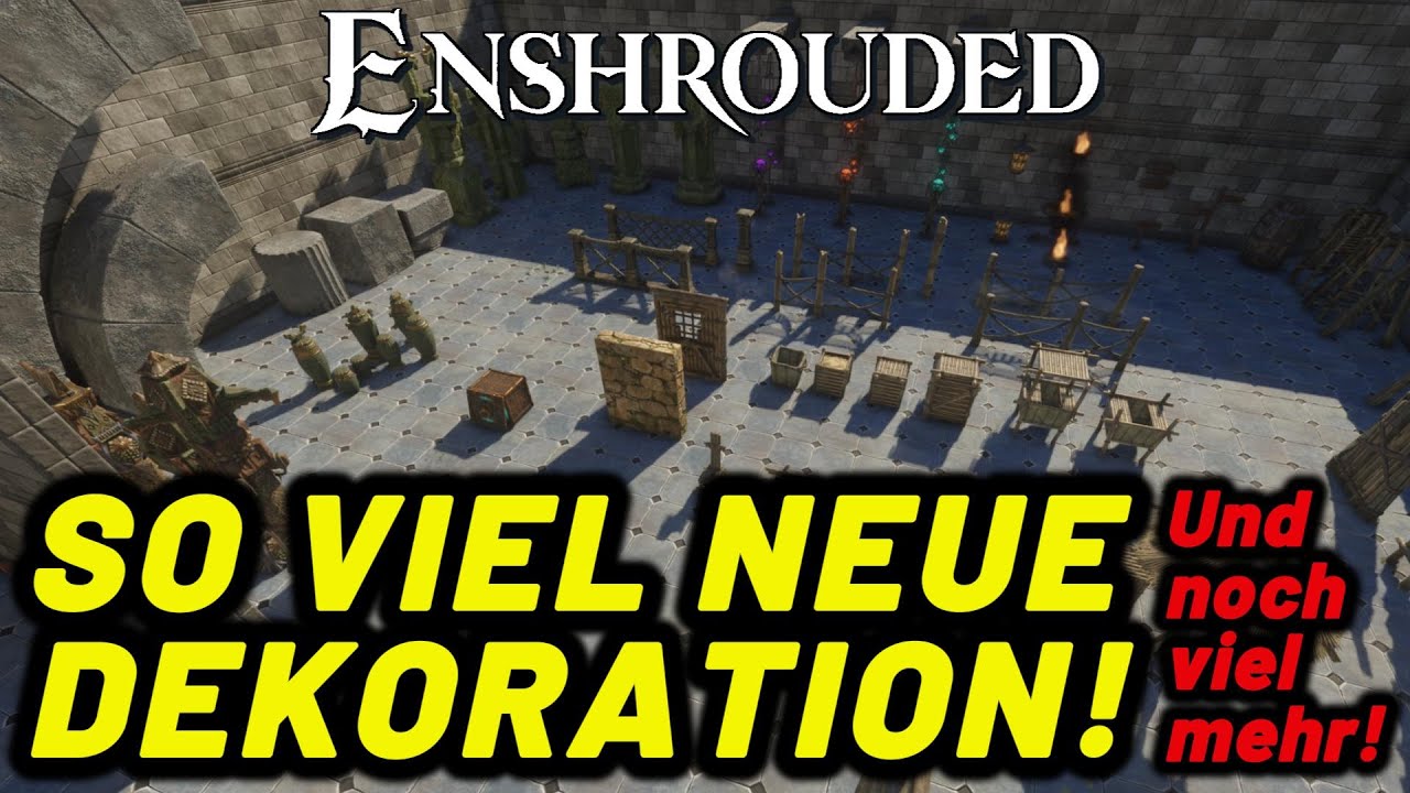 Diese Dekorationen und Items sind neu im Wasser Update von Enshrouded Wake of the Water