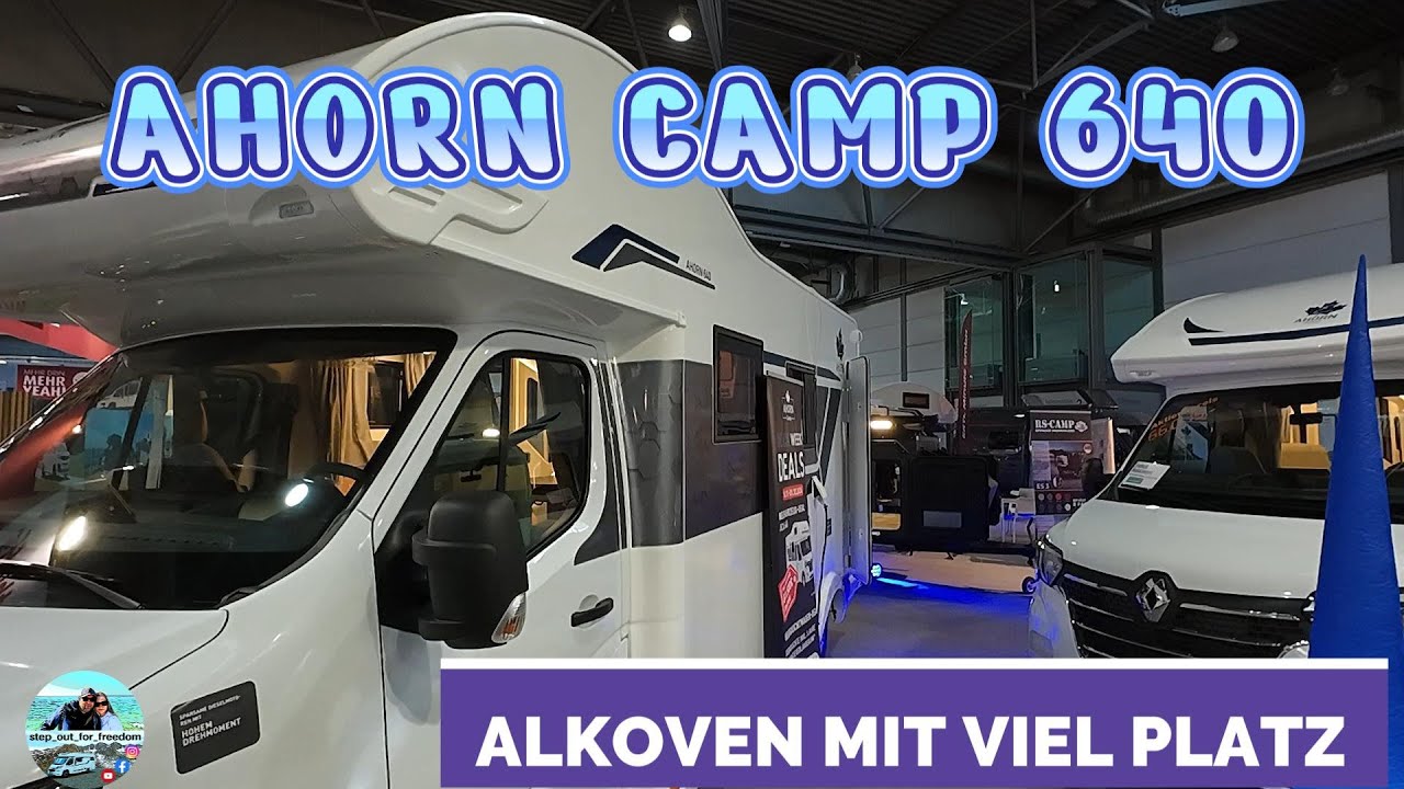 AHORN CAMP 640 | ALKOVEN MIT VIEL PLATZ | TC-LEIPZIG 2024 | VORSTELLUNG | ROOMTOUR