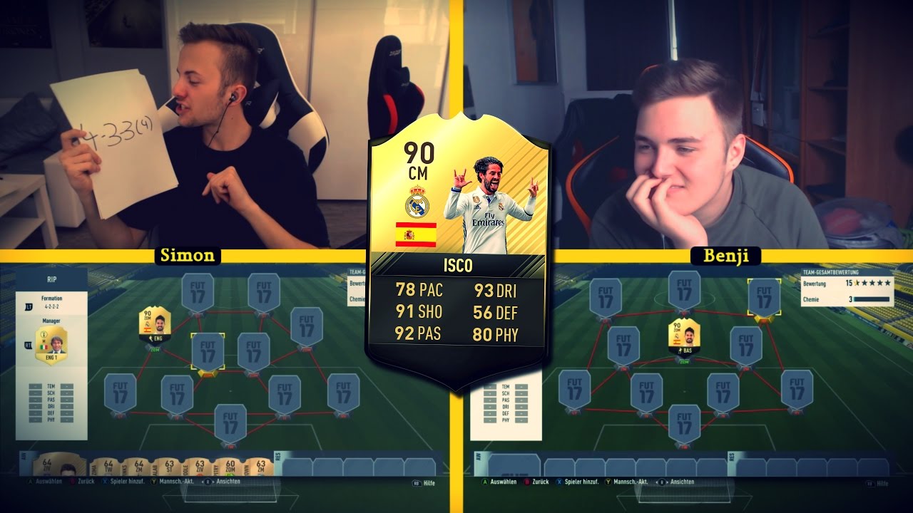 FIFA 17: 90 IF ISCO SQUAD BUILDER SHOWDOWN 😈🔥
