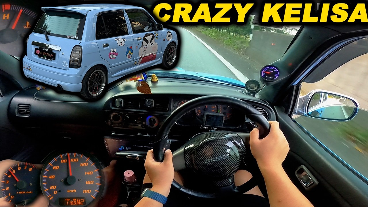 Part 2/2 | 180whp Perdoua Kelisa YRV 1.3L TURBO | Malaysia #POV [Genting Run 冲上云霄] [CC Subtitle]