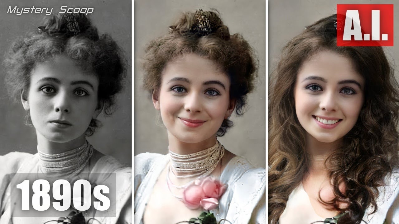 Maude Adams | Historical Figures Animated Using AI Technology