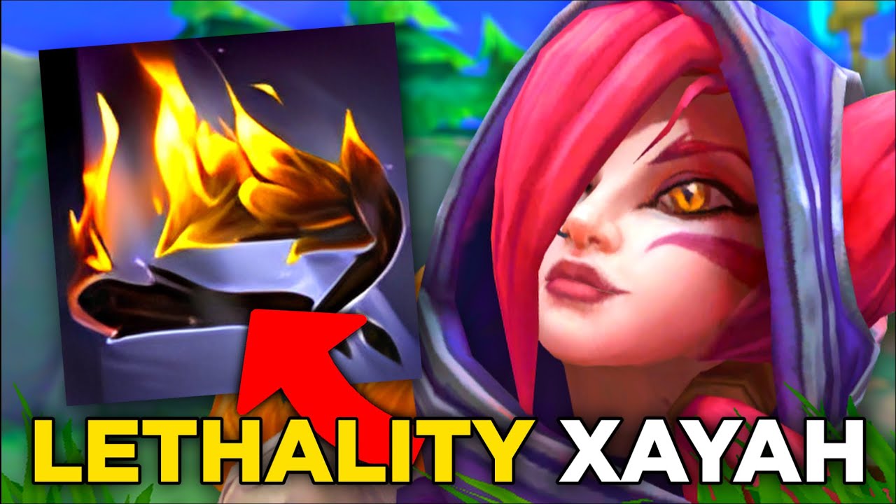 Lethality XAYAH sama wygrywa gry w League of Legends