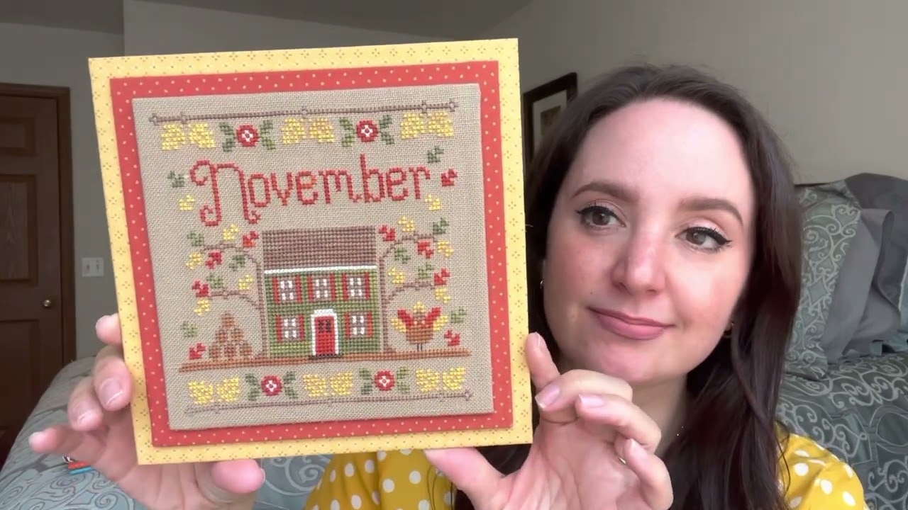 Cross Stitch #77- Honeybees and happiness!! 🐝🐝🐝