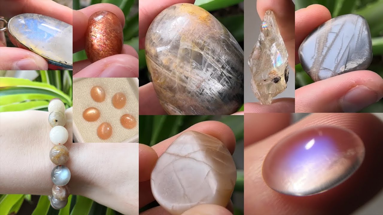 Différencier pierre de lune, de soleil, labradorite blanche