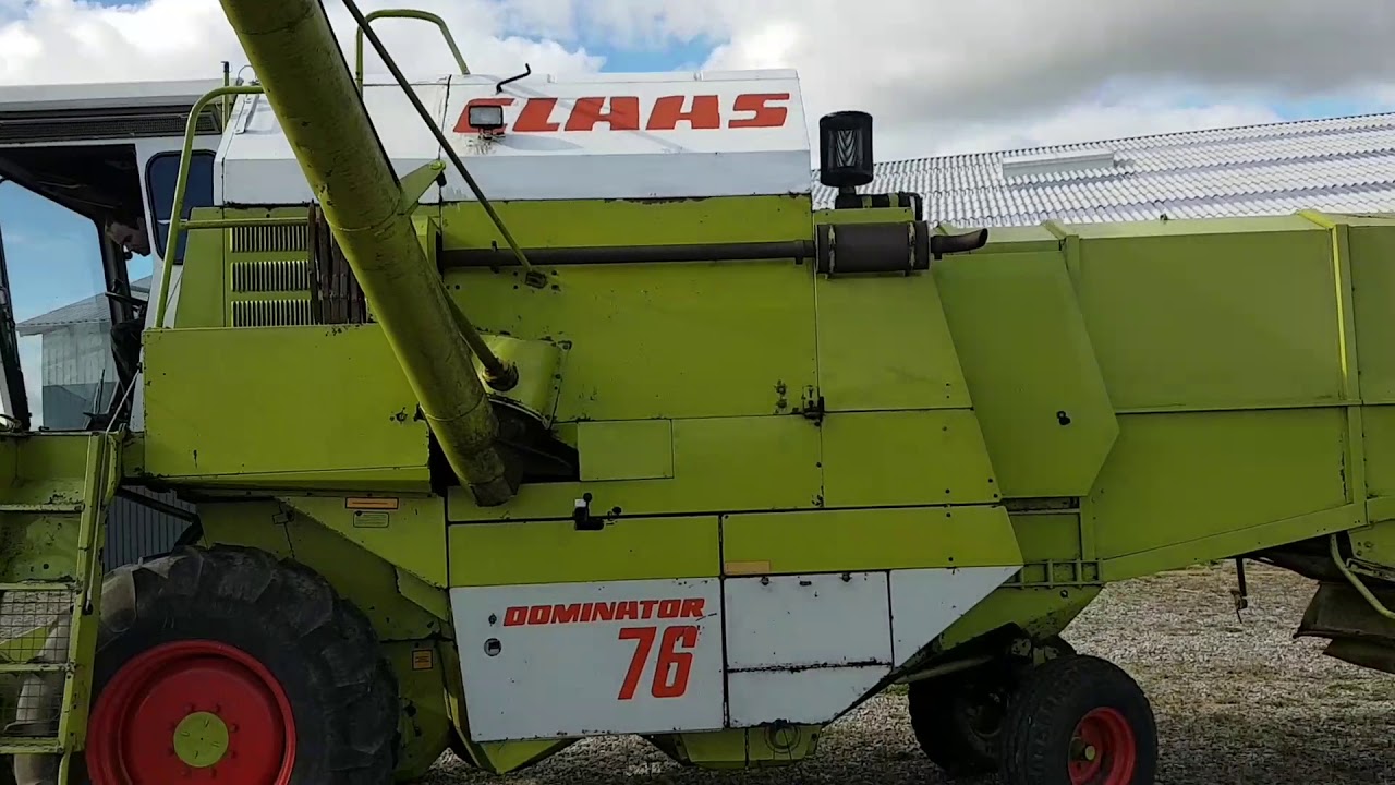 Claas Dominator 76 på Klaravik