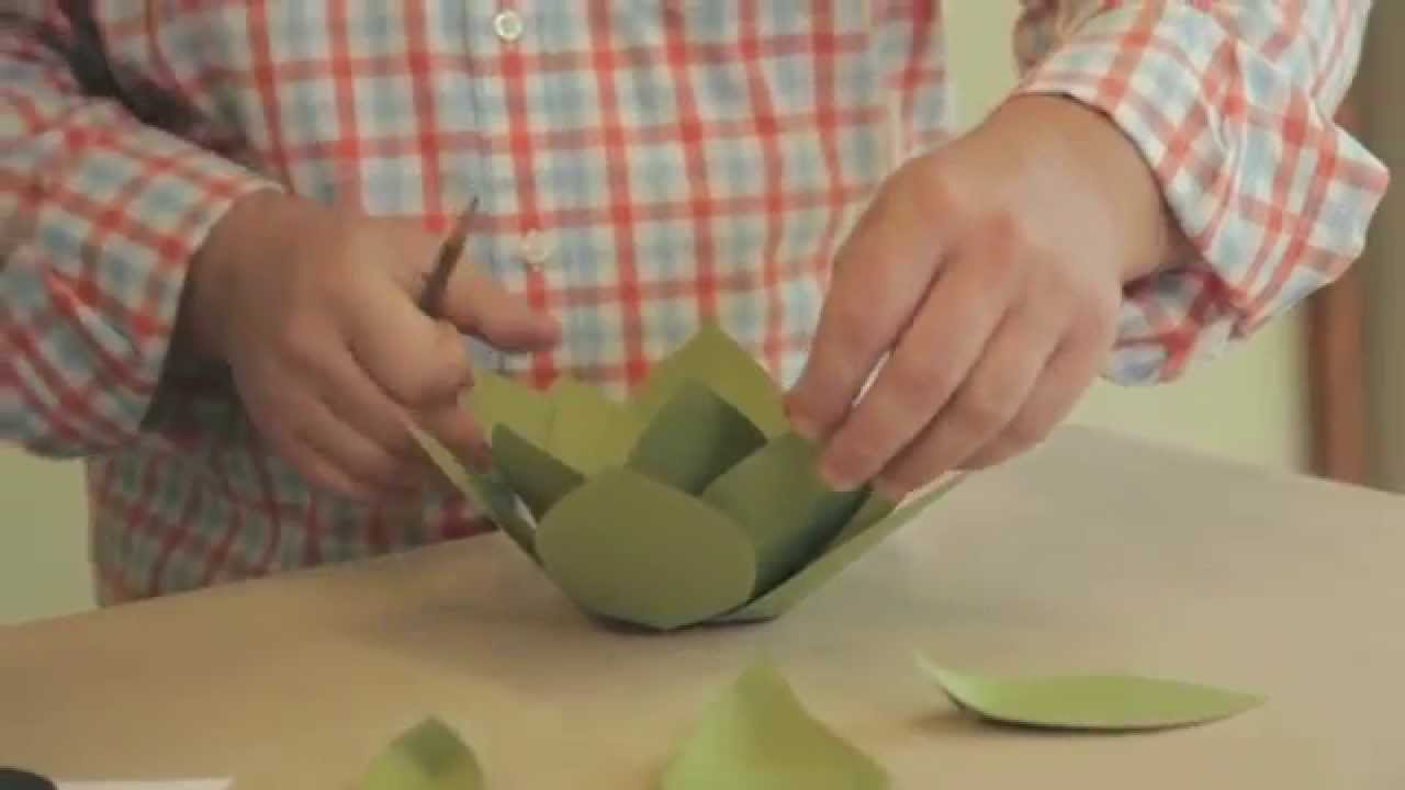 DIY: How to Create Paper Succulents