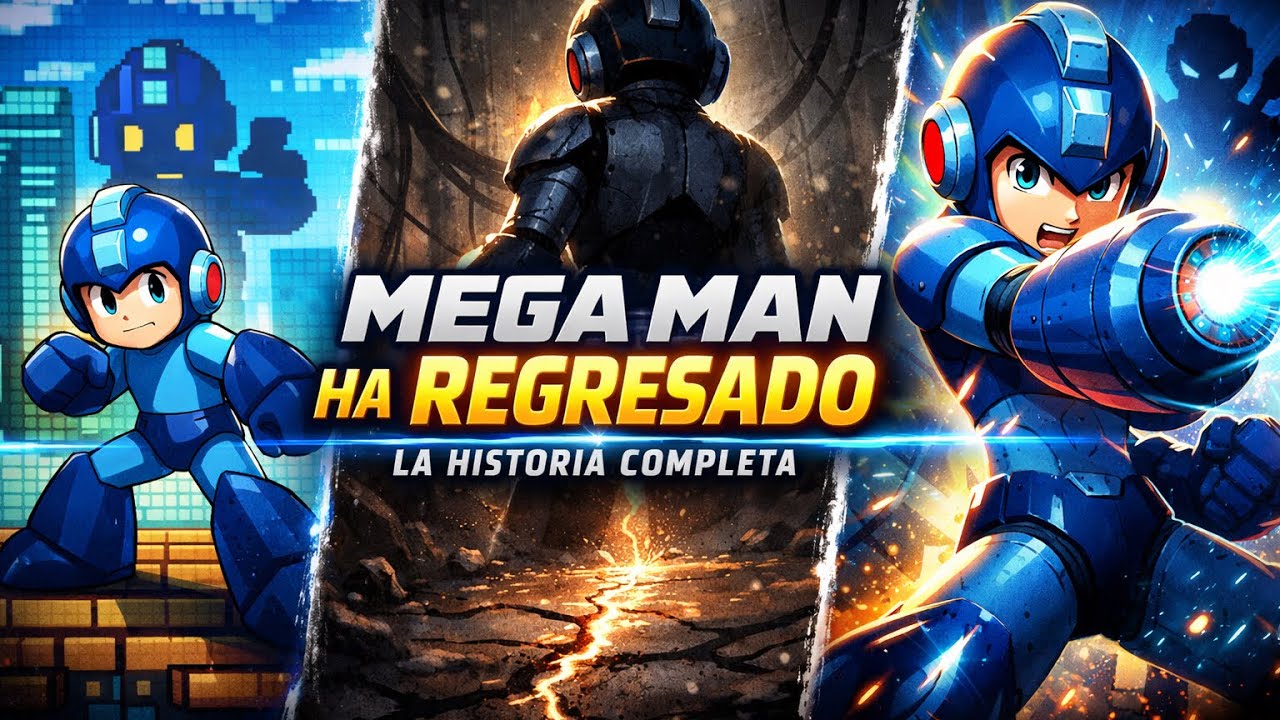 EL REGRESO DE MEGA MAN - el origen, la caída & el regreso - la central del videojuego 🎮 
