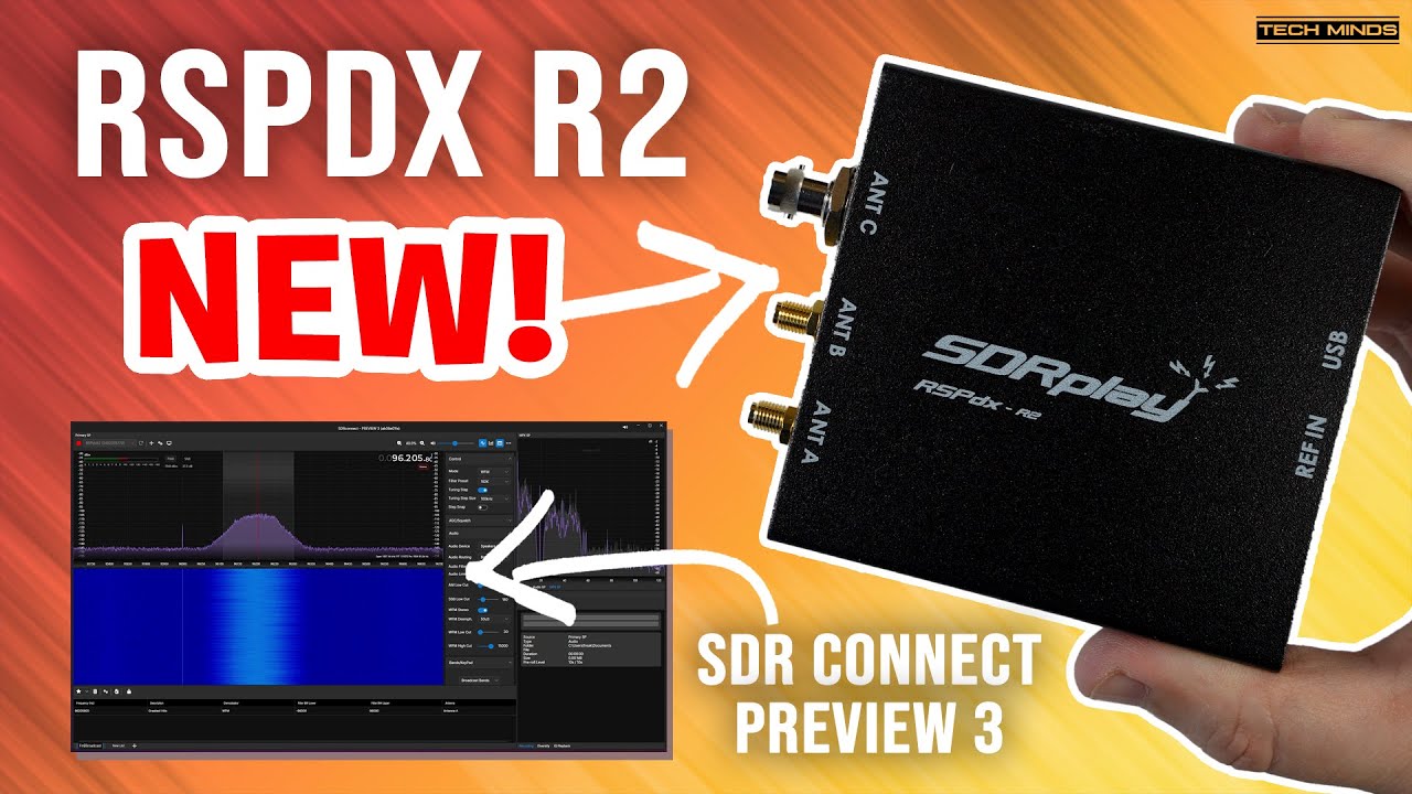 Представляем новые SDRPlay RSPdx R2 и SDR Connect Preview 3