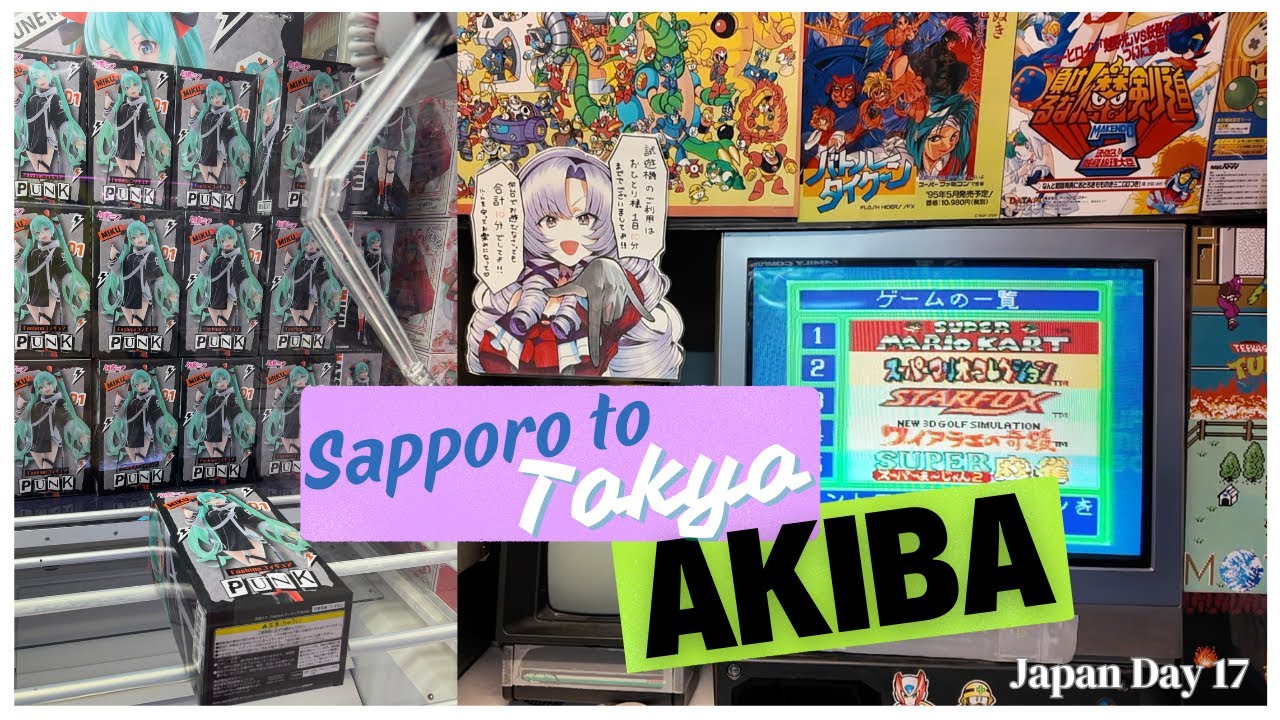 Sapporo to Tokyo | Akihabara