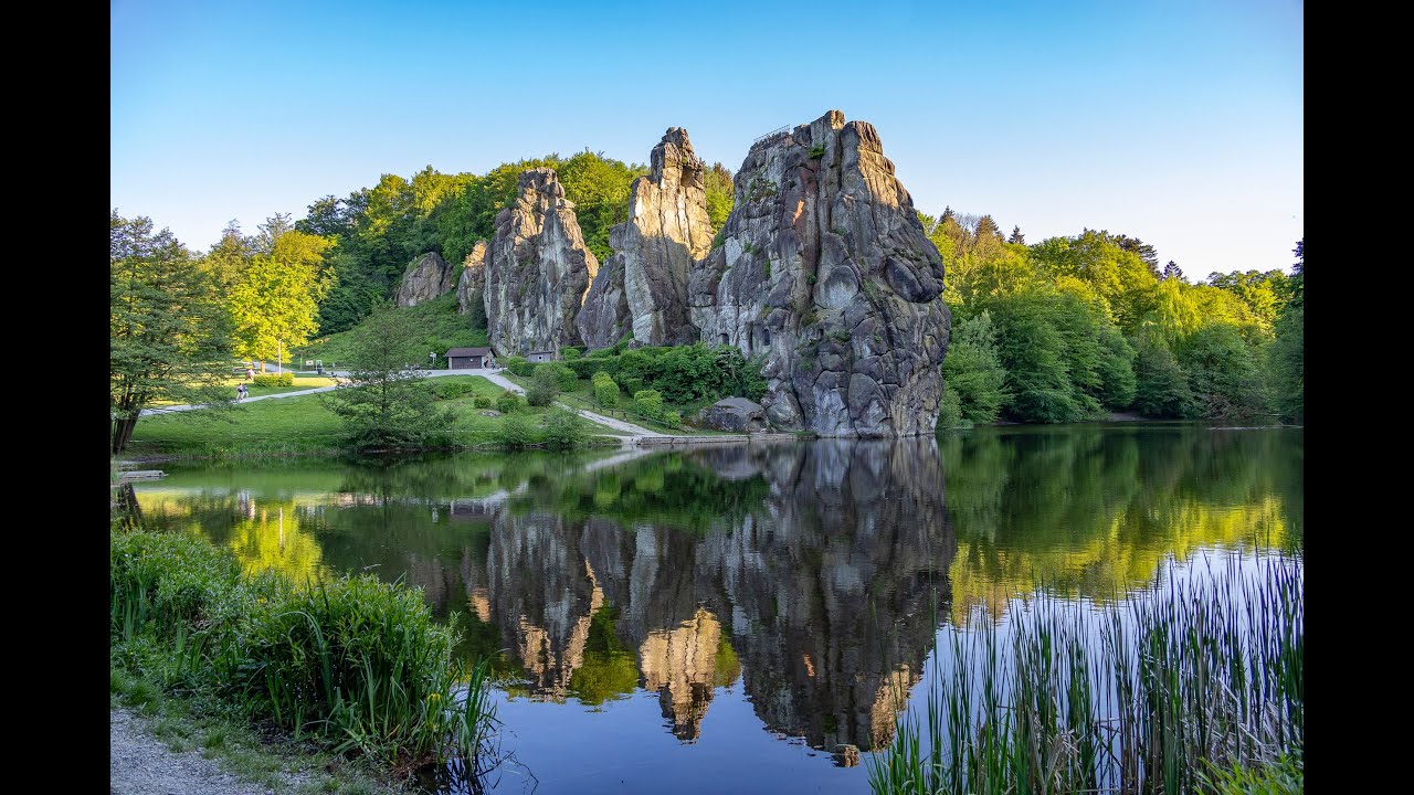 Externsteine, Falken Burg, Herrmannsdenkmal, Detmold, Horn-Bad Meinfeld