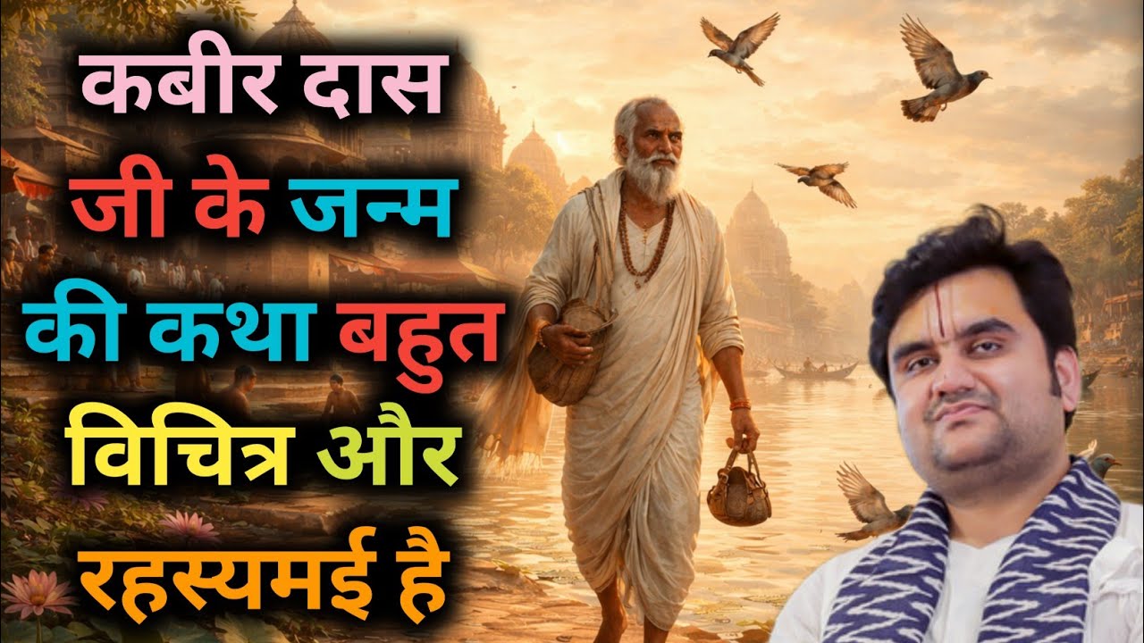 कबीर दास जी के जन्म की कथा बहुत विचित्र और रहस्यमई है !#bhaktipath #bhaktcharitra #katha 