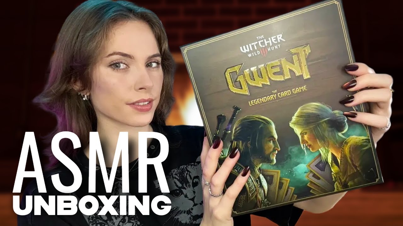 ASMR Gwent Unboxing | Soft Spoken And Nail Tapping