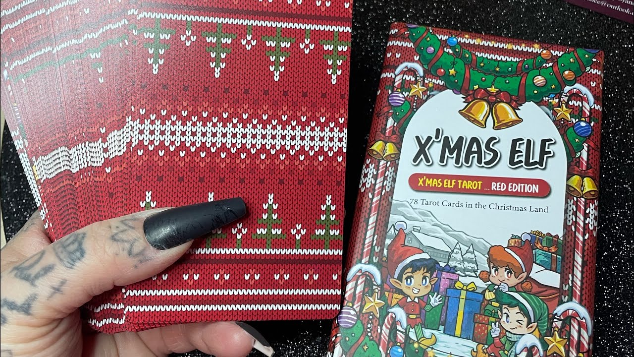 X’MAS ELF🎄🎄🎄🎄🎅🏻⭐️ tarot de noël par Deckstiny 🎅🏻🎅🏻🎊🎊🎊🎊🎊 review rapide