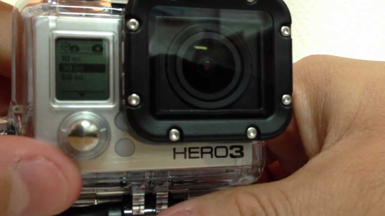 GoPro Hero 3 Time Lapse Tutorial