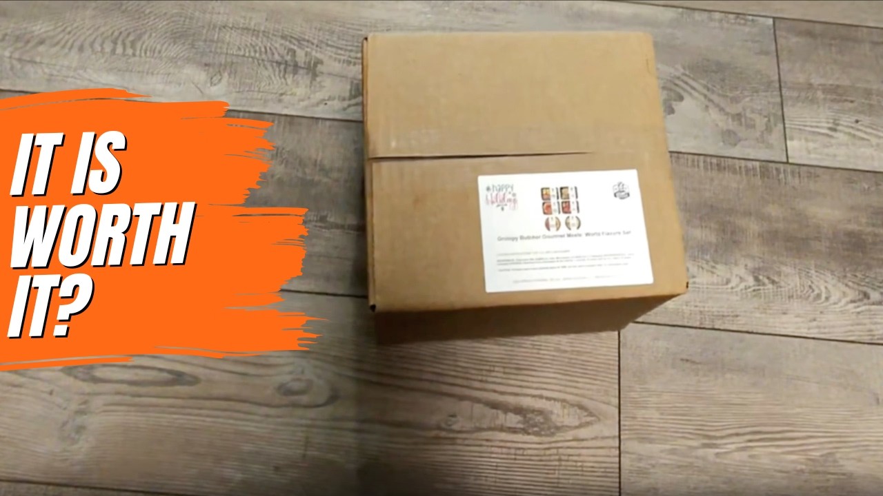 Unboxing the Grumpy Butcher Meals of the World pack