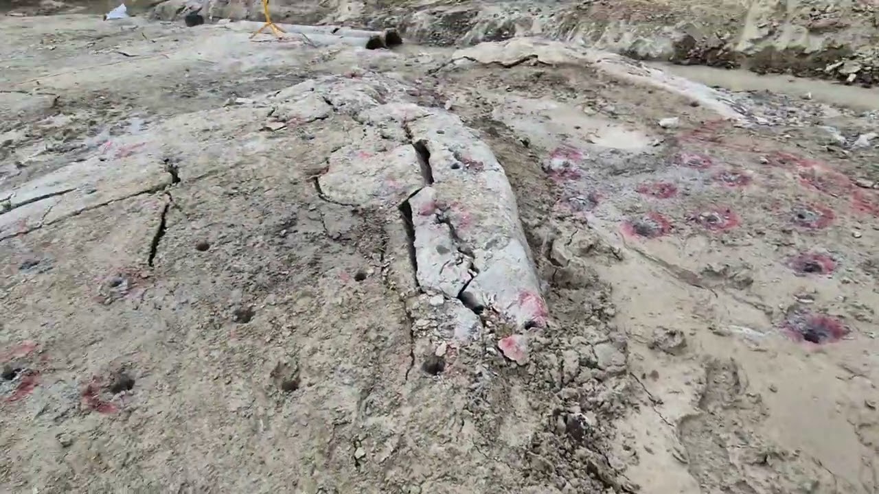 친환경 스마트건설기술 발파없이 암반을 쉽게 소음진동없이 발파없이 파쇄하고 굴착하는 공법 #팽창성몰탈  유석토건주식회사 010-8878-6627 