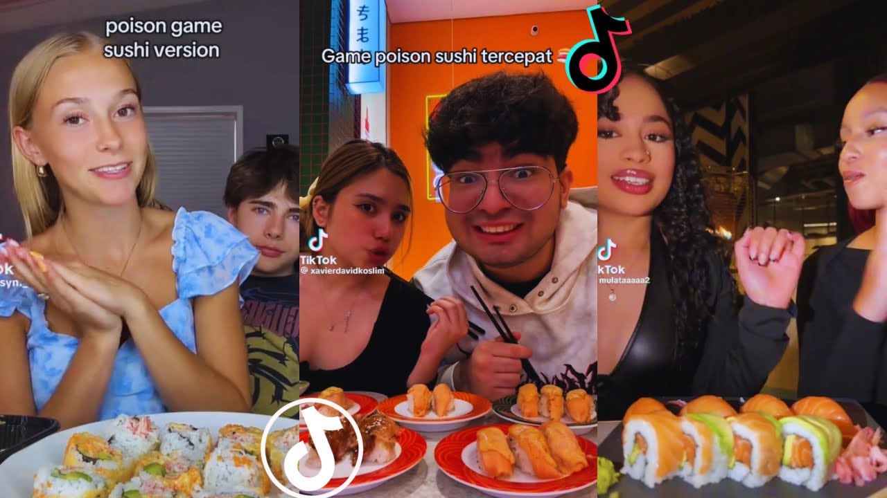 🍣Не выбирайте отравленные суши-челлендж TikTok | Веселая и вкусная подборка TikTok 😋✨