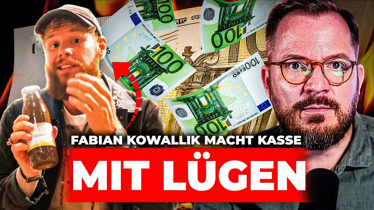 Fabian Kowallik macht Kasse mit Lügen