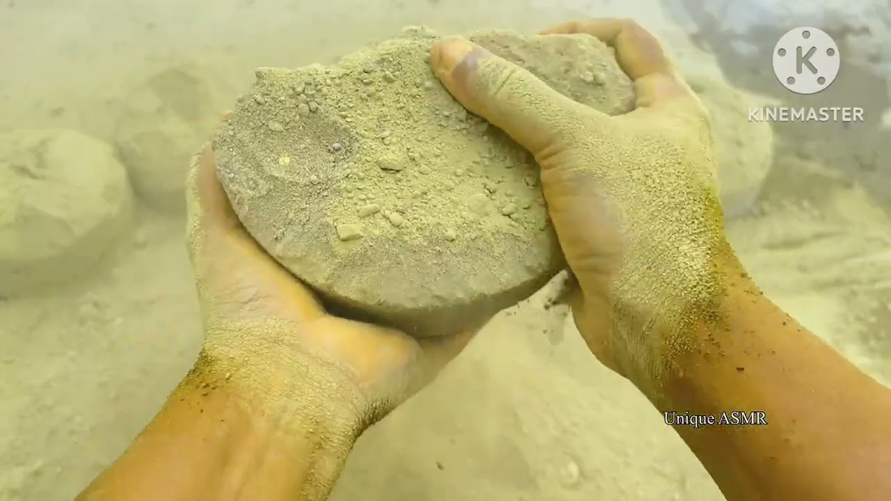 Yellow Sand Dry Floor Crumbling 