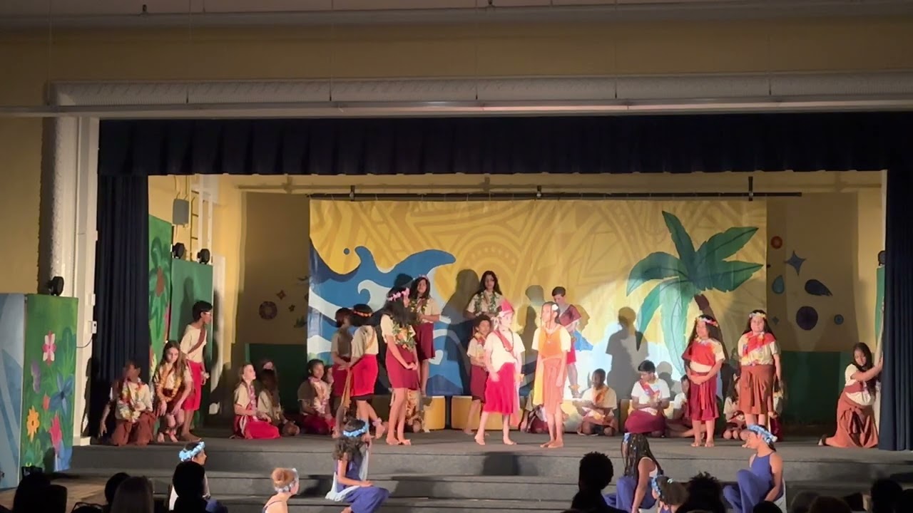Washington elementary Moana musical 2023
