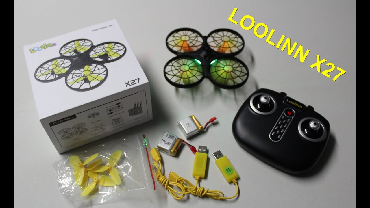 LOOLINN X27 , Détection d'obstacle !! Revue ,test , idéal Noel enfant !!
