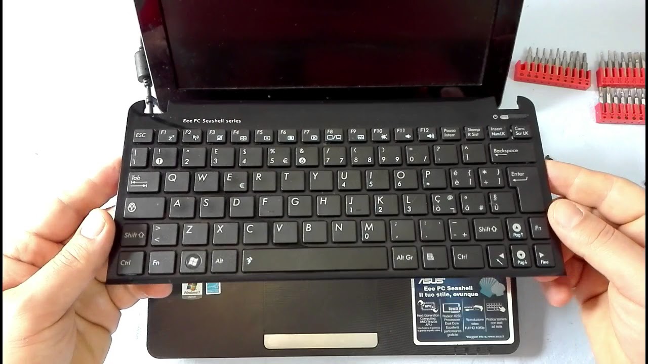 Se alcuni tasti della tastiera del Portatile non funzionano pi&ugrave;... smontare? pulire? comprare?