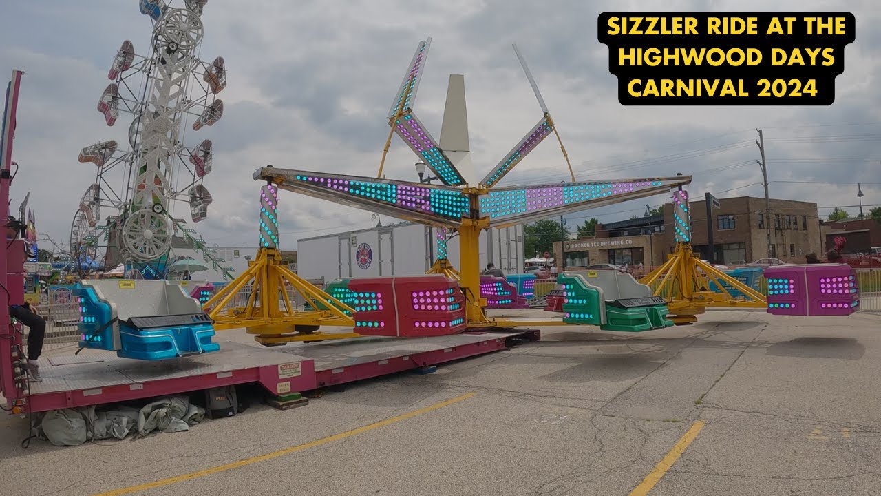 Sizzler Ride At The Highwood Days Carnival 2024