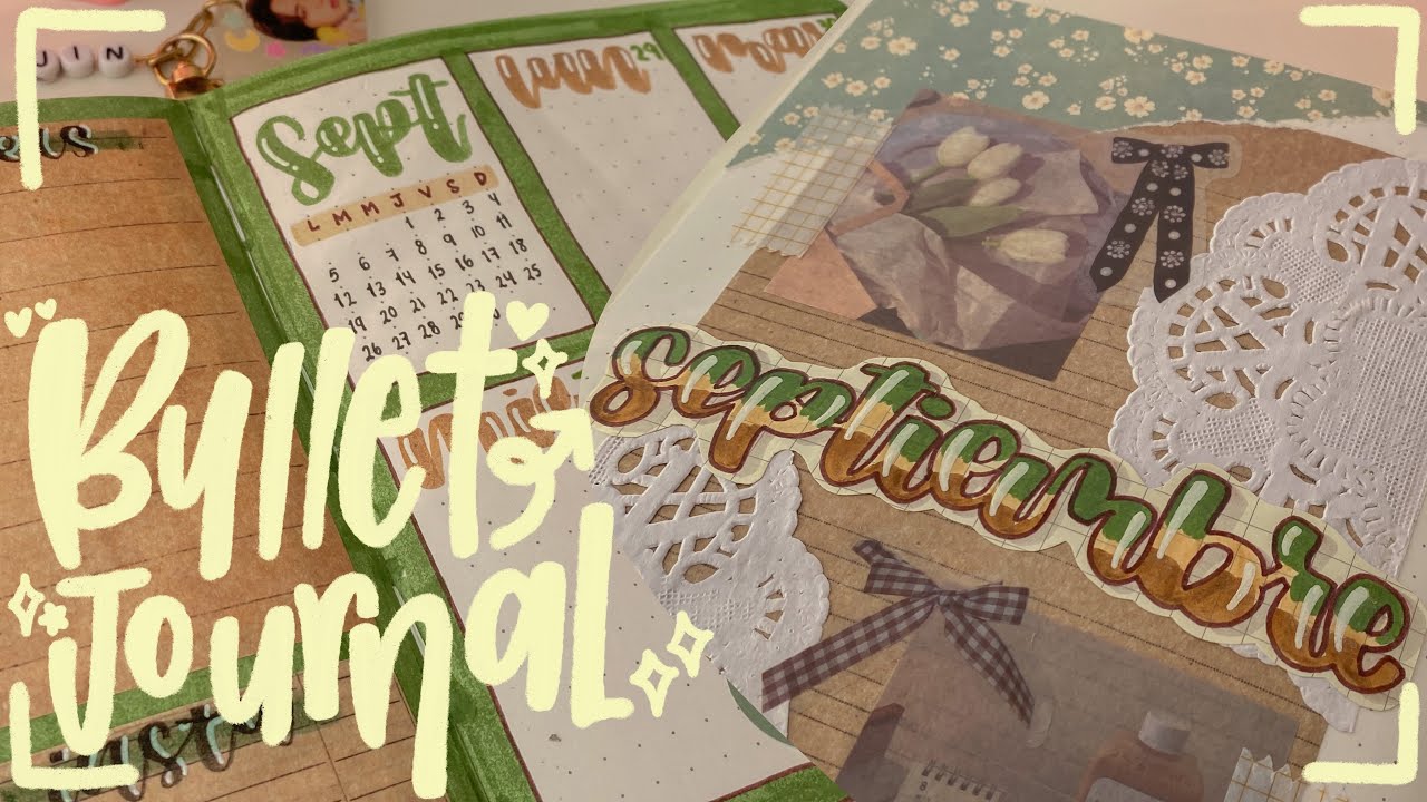 🪴Bullet Journal Septiembre 2022 || Planea conmigo 🤍