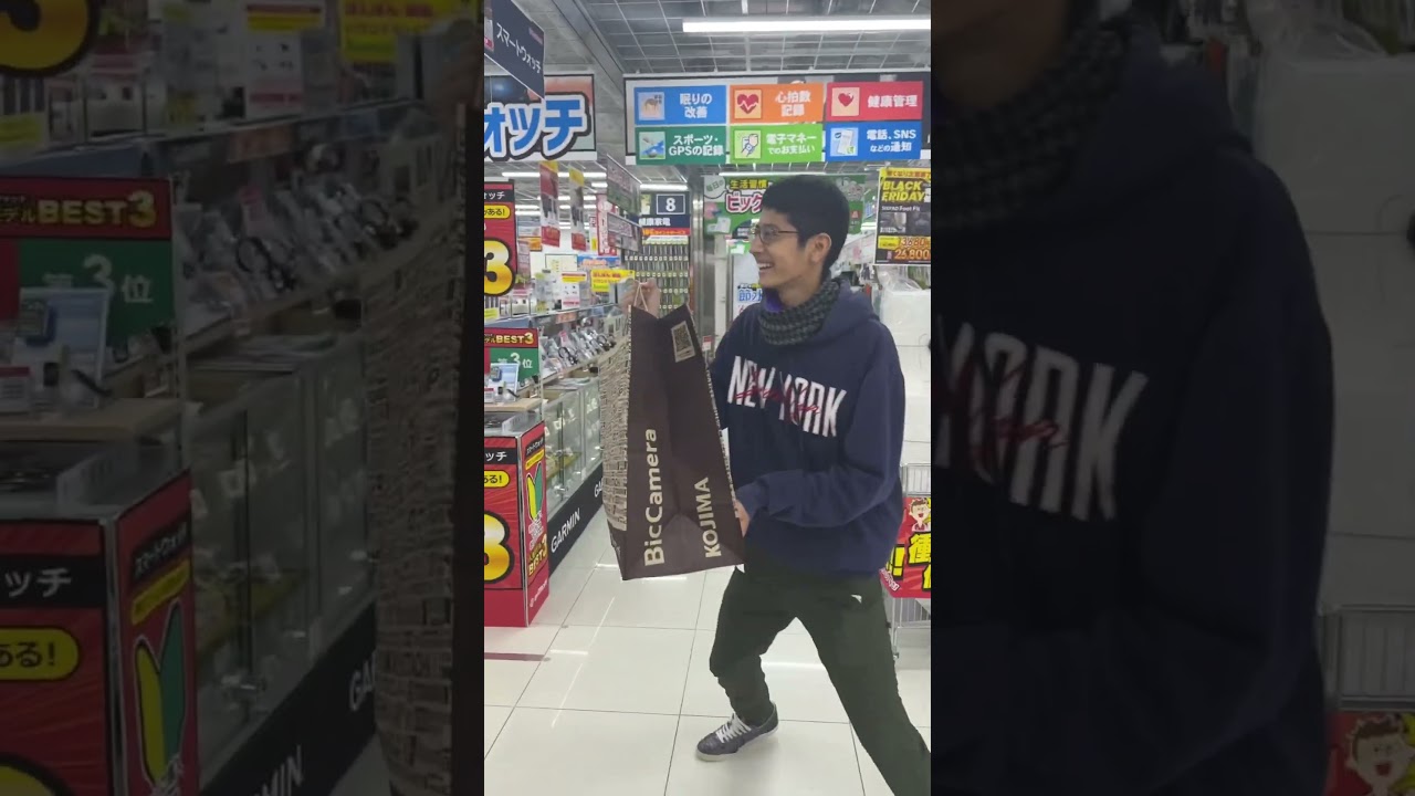 バイトで頑張って貯めたお金でps5買ってみた！#しゃまチューブ#ps5#爆買い #マキヒカ