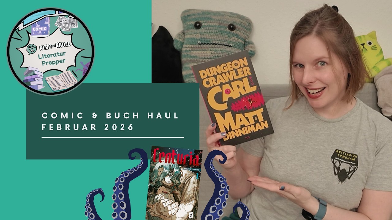 Comic & Buch Haul – Dungeon Crawler Carl, Green Witch Village & Centuria (Literatur Prepper #52)