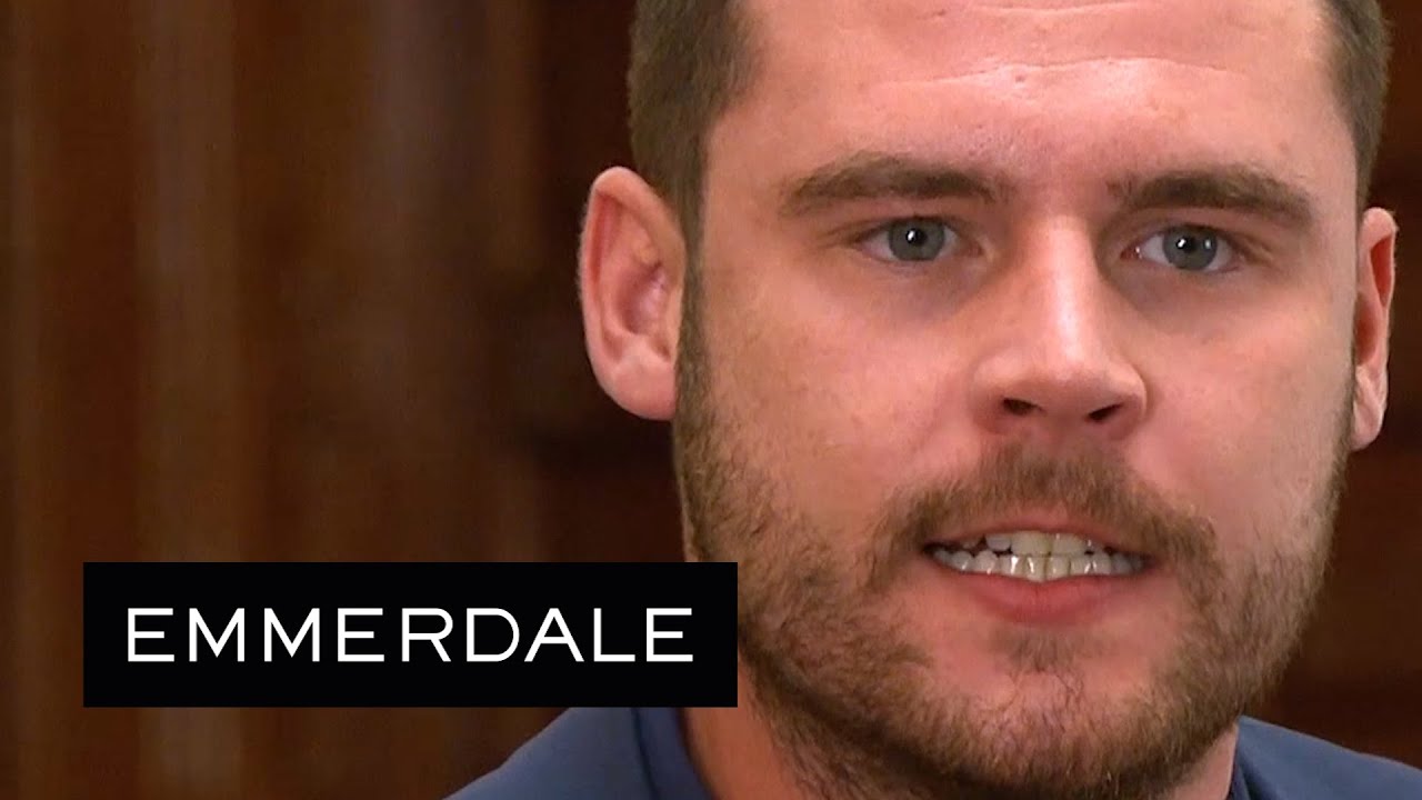 Emmerdale - Aaron Lashes Out At Robert In Court