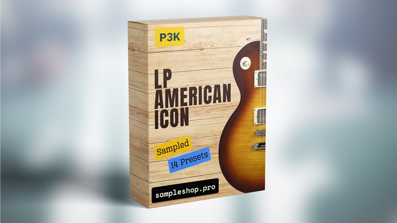 LP Amerian Icon Guitar Premium Sample Pack for Kurzweil PC3K PC4 Forte Synthesizer